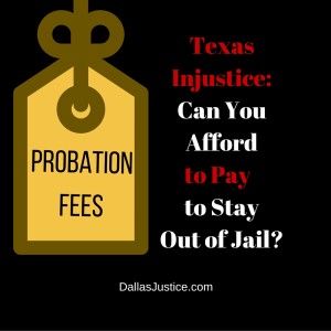 Monthly Probation Fees