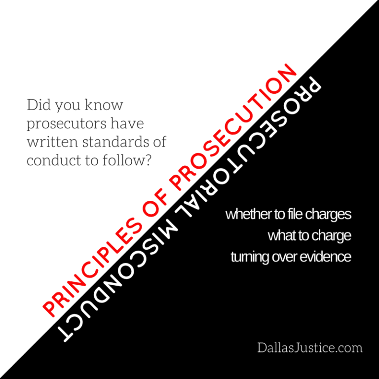 Prosecutors Have Standards to Follow: the Federal Principles of ...