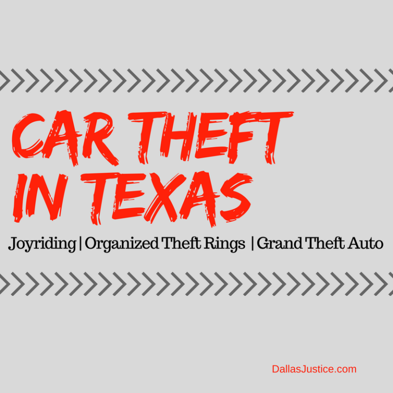 Grand Theft Auto, Carjacking, Joy Rides, and Car Theft Rings Felony or