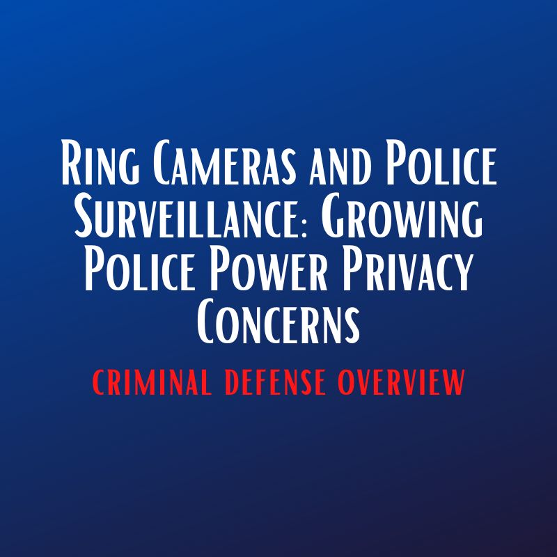 Ring Neighbors app sends video to police departments